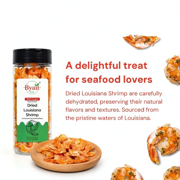 Dried Shrimp Byait 5oz Food Louisiana Flavor-3