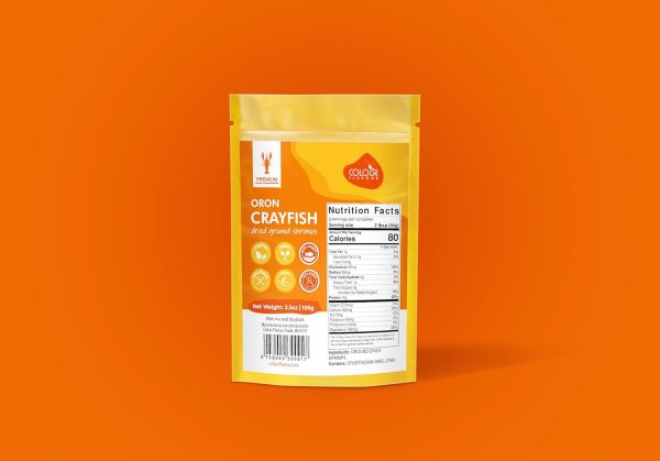 Colour Flavour Crayfish Powder Protein Vitamin D Brain Boost-5