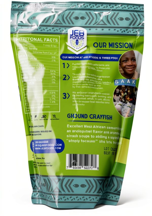 JEB FOODS Dried Crayfish Seasoning West African Cooking-1