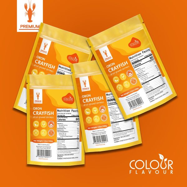 Colour Flavour Crayfish Powder Protein Vitamin D Brain Boost-2