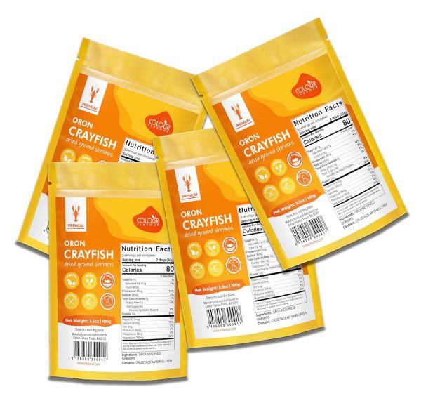 Colour Flavour Crayfish Powder Protein Vitamin D Brain Boost-1