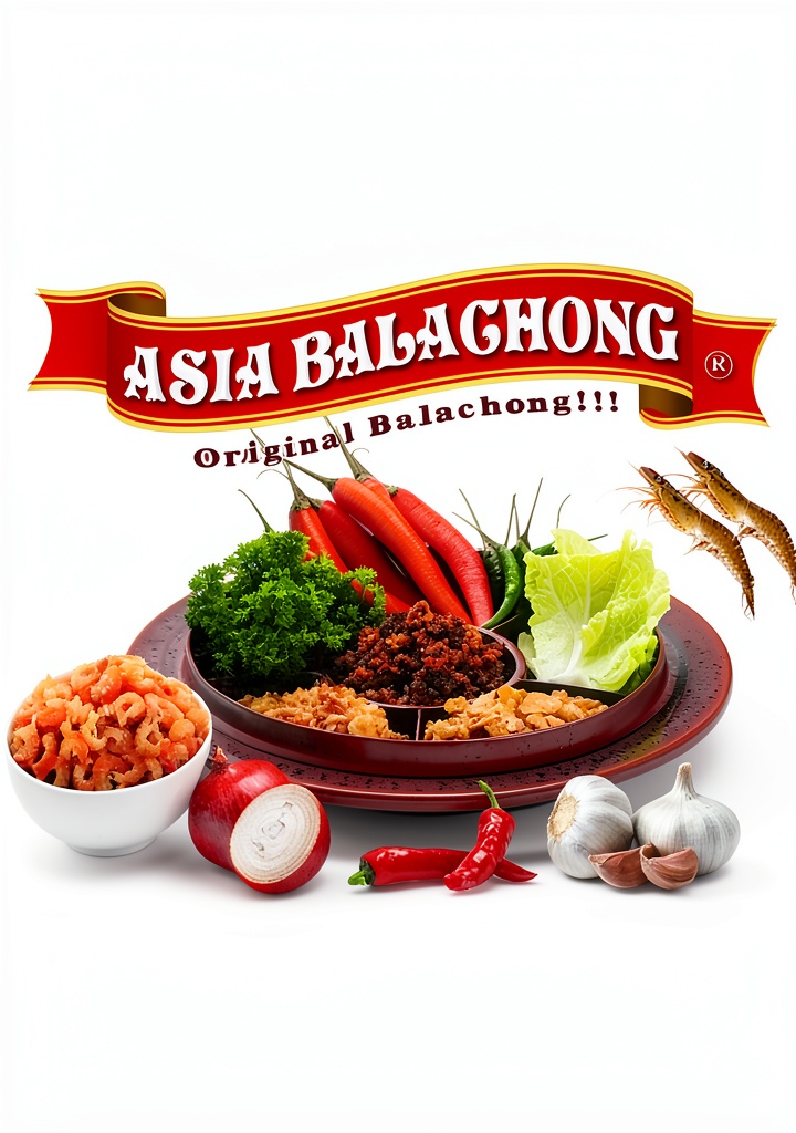 Dried Shrimp Relish being added to a hot soup