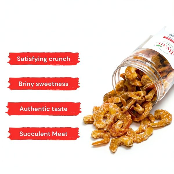 Dried Shrimp Byait Authentic Flavor 5oz Jar-3