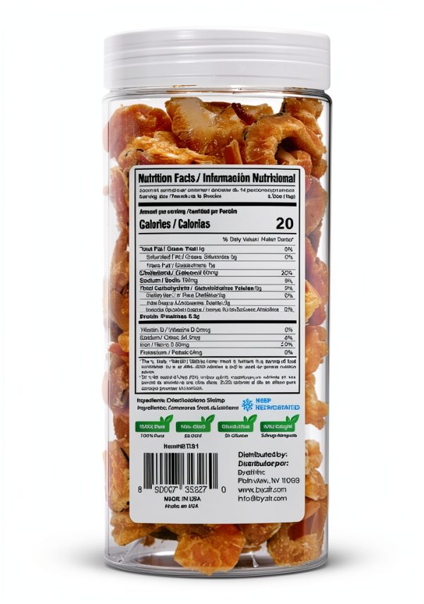 Dried Shrimp Byait Authentic Flavor 5oz Jar-1