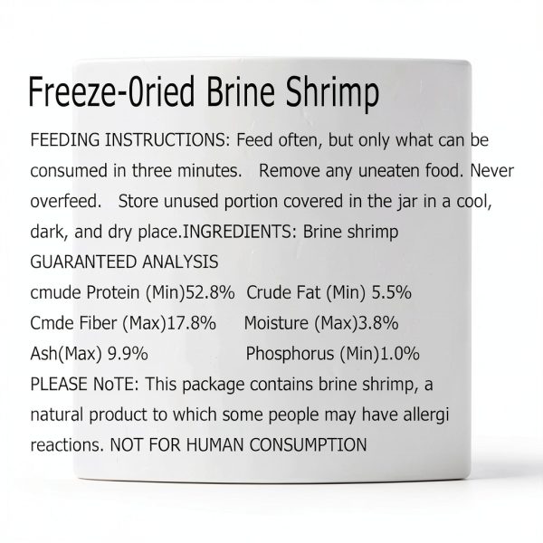 BUBBLE Freeze Dried Brine Shrimp Cubes High Protein Fish-7