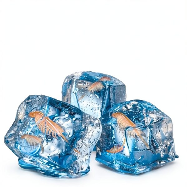 BUBBLE Freeze Dried Brine Shrimp Cubes High Protein Fish-2