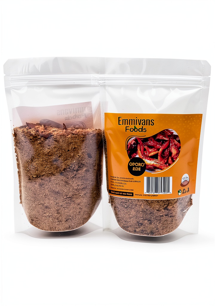 Installing Emmivans Dried Shrimp Powder Smoked Seasoning 8oz on a kitchen counter