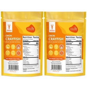 Colour Flavour Crayfish Powder Protein Vitamin D Brain Boost-0