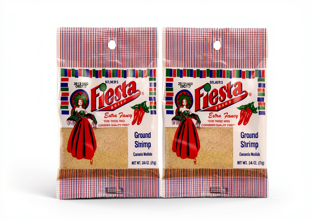 Bolner Fiesta Dried Shrimp package displayed on a kitchen counter