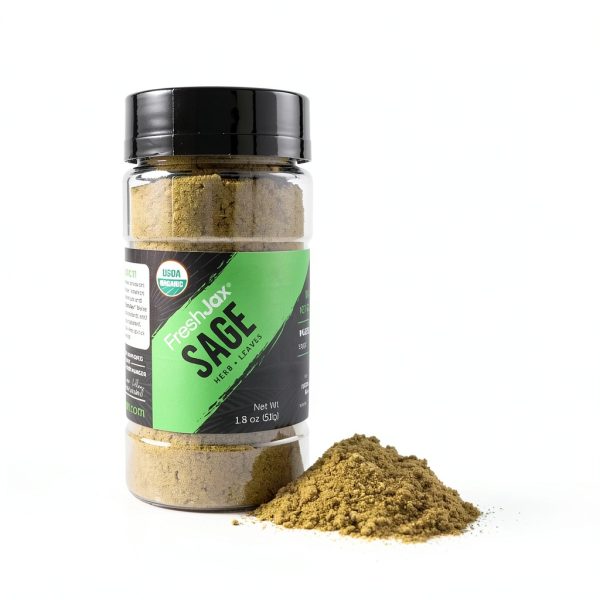 Sage Organic Spice by FreshJax Premium Powder-6