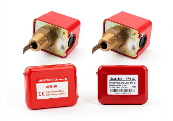 PDT R3/4 HFS-20 Flow Controller by Niiyen Brass Paddle Switch, IP54-4
