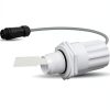 GNR00003 Flow Switch with Round Connector Compatible with Saltron Reliant Saltwater Chlorine Generator for Solaxx Chlorine Generator-0