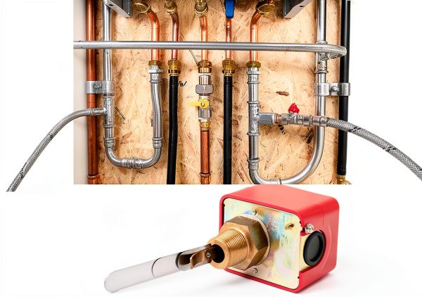 PDT R3/4 HFS-20 Flow Controller by Niiyen Brass Paddle Switch, IP54-6