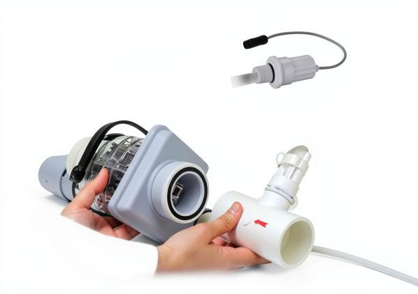 Watflow Flow Switch for Solaxx Chlorine Generator, 1.5" NPT ABS-4