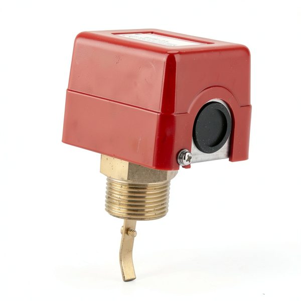 Paddle Flowing Control Switch, Partial Stainless Steel Type 6-380V 1" Paddle Type Liquid Water Paddle Control Switch 1.0MPa SPDT Contacts for Water Treatment System AC Water Cooling Unit-4